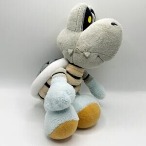 Little Buddy Super Mario Bros 8" Dry Bone Koopa Stuffed Animal Plush Toy Doll